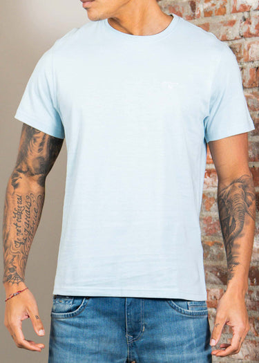 Barbour T-shirts Barbour essential sports t-shirt - pale sky