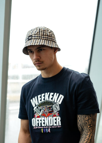 Weekend Offender T-shirts  Pyramid - navy 