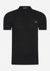 Fred Perry Polo's  Plain fred perry shirt - black warm stone 