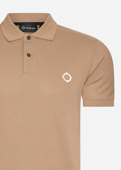 MA.Strum Polo's  Ss pique polo - army brown 