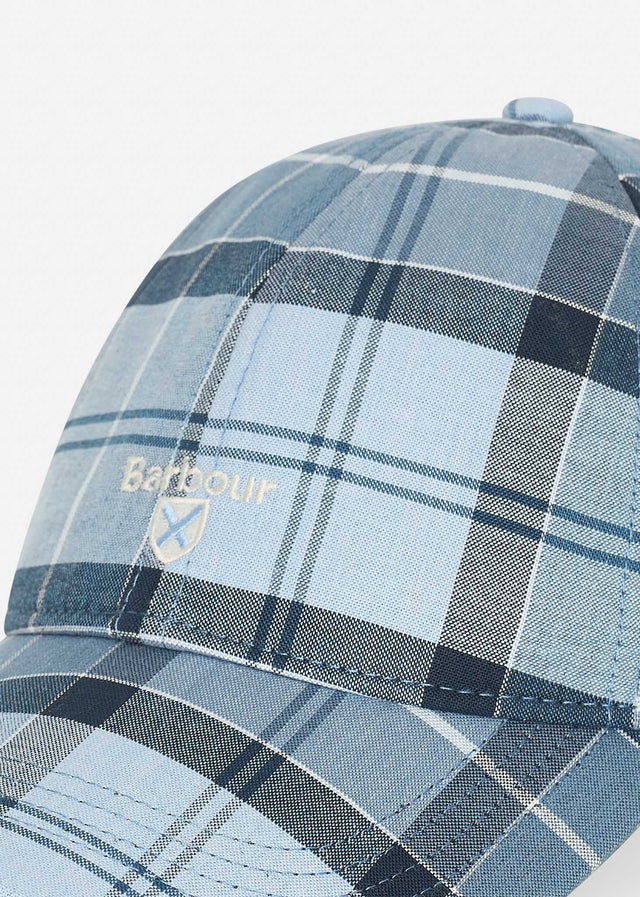 Barbour Caps  Tartan sports cap - berwick blue 