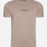 Fred Perry T-shirts  Embroidered t-shirt - dark pink
