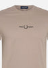 Fred Perry T-shirts  Embroidered t-shirt - dark pink 