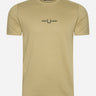 Fred Perry T-shirts  Embroidered t-shirt - warm stone 