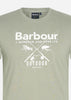 Barbour T-shirts  Fly tee - forest fog 