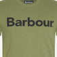 Barbour T-shirts  Logo tee - burnt olive 