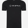 MA.Strum T-shirts  Cracked logo tee - black 
