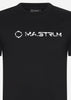 MA.Strum T-shirts  Cracked logo tee - black 