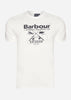 Barbour T-shirts  Fly tee - white 