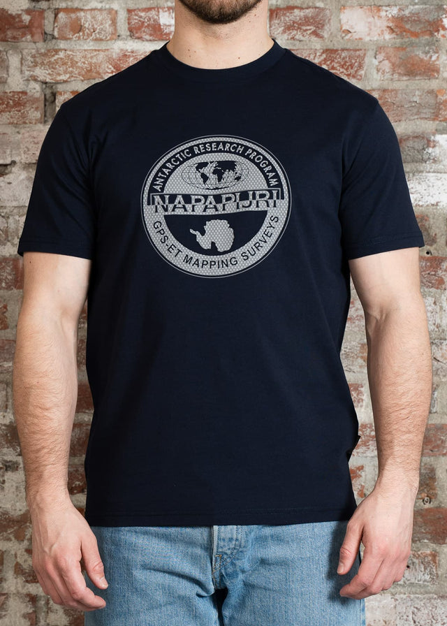 Napapijri T-Shirts S bollo 2 - blu marine
