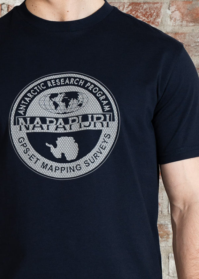 Napapijri T-Shirts S bollo 2 - blu marine