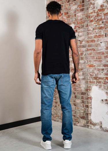 Fred Perry T-shirts Twin tipped t-shirt - Black Court Green