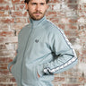 Fred Perry Vesten Taped track jacket - silver blue