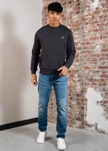 Fred Perry Truien Crew neck sweat-shirt - Anchor Grey Oatmeal