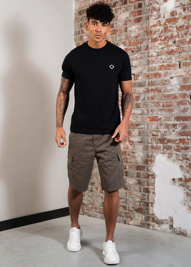 MA.Strum T-shirts SS icon tee - jet black