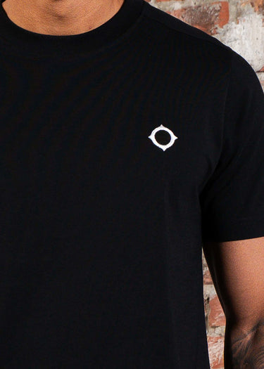 MA.Strum T-shirts SS icon tee - jet black
