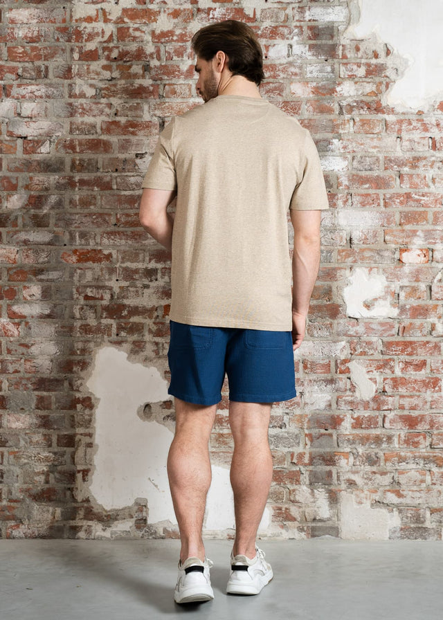 Farah T-Shirts Danny reg ss tee - hazelnut marl