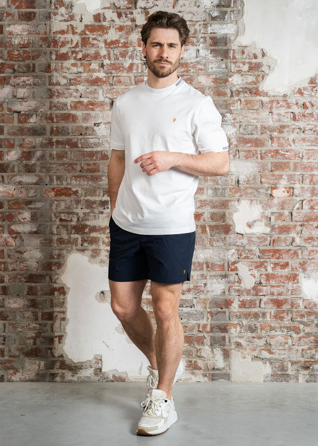 Farah Badeshorts Colbert plain swim - navy