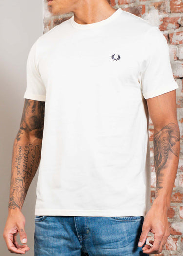 Fred Perry T-shirts Ringer t-shirt - ecru