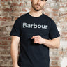 Barbour T-shirts Barbour kilnwick t-shirt - navy