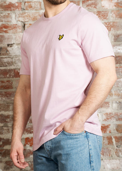 Lyle & Scott T-shirts Plain t-shirt - pink light