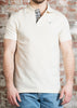 Barbour Polo's Barbour tartan pique polo shirt - antique white