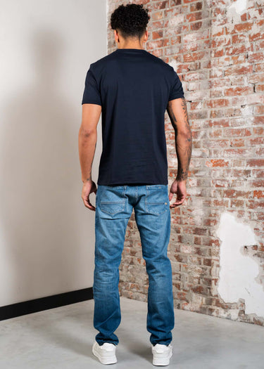 Fred Perry T-shirts Ringer t-shirt - navy honeycomb