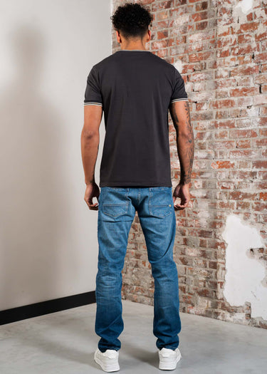 Fred Perry T-shirts Twin tipped t-shirt - Anchor Grey Oatmeal