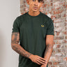 Fred Perry T-shirts Ringer t-shirt - court green