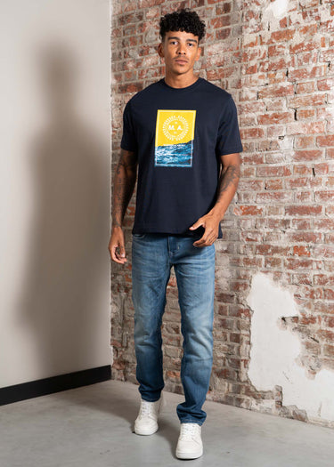Marshall Artist T-shirts Canute t-shirt - navy