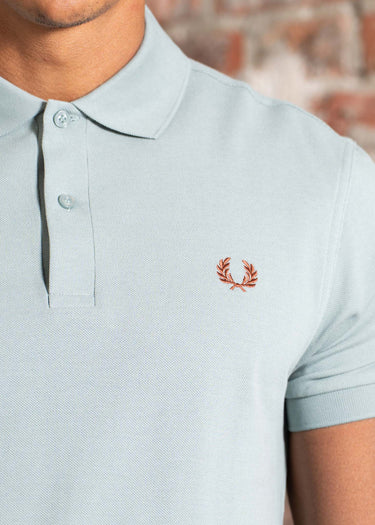 Fred Perry Polo's The fred perry polo shirt- silv blu cinnamo