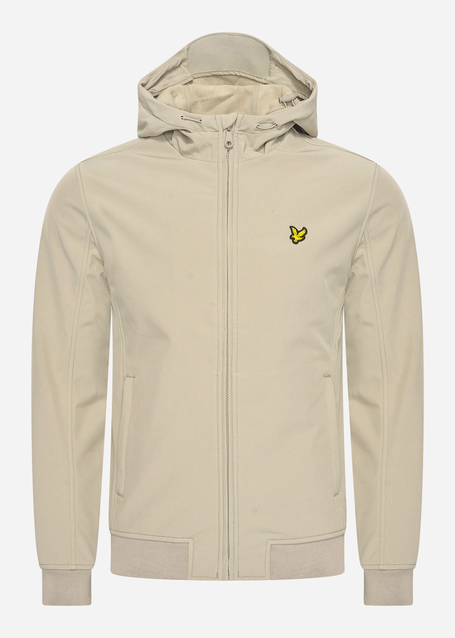 Lyle & Scott Jassen  Fleece back softshell jacket - sage uniform 