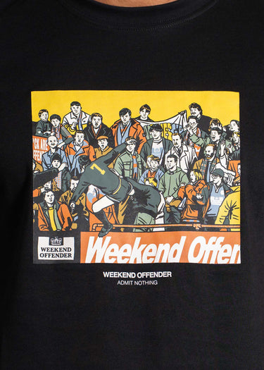 Weekend Offender T-shirts Selhurst - black