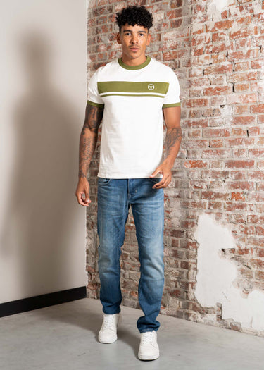 Sergio Tacchini T-shirts Master tee - gardenia sphagnum