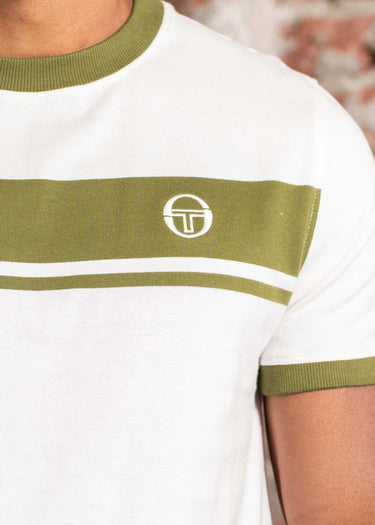 Sergio Tacchini T-shirts Master tee - gardenia sphagnum