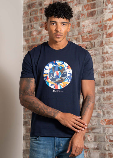 Ben Sherman T-shirts Tropical target - dark navy