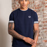 Sergio Tacchini T-shirts New iceberg tee - maritime blue white