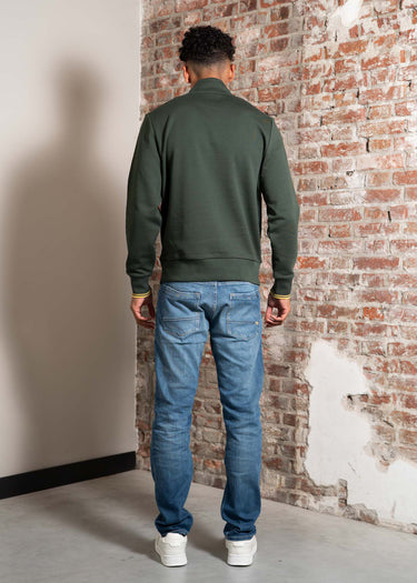 Fred Perry Truien Half zip sweat-shirt - court green