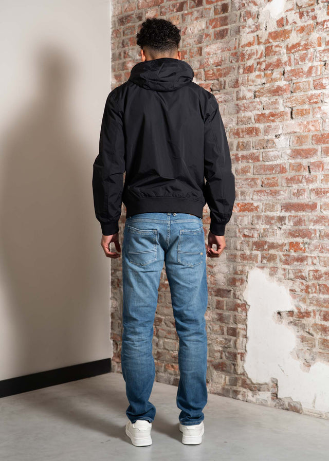 Fred Perry Jacken The hooded brentham jacket - black