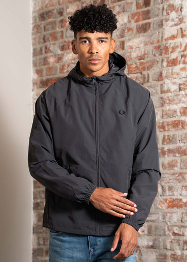 Fred Perry Jassen Hooded shell jacket - anchor grey