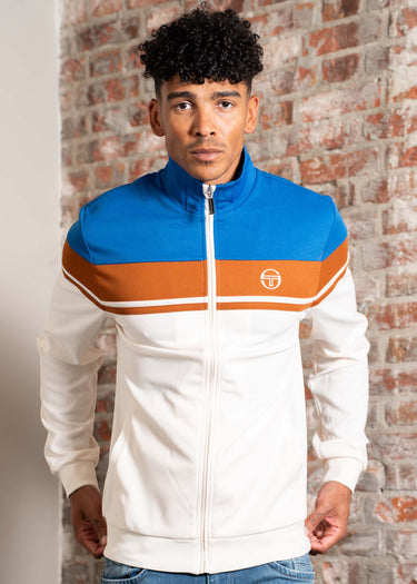Sergio Tacchini Vesten Damarindo track top - nautical blue gardenia mocha bisque
