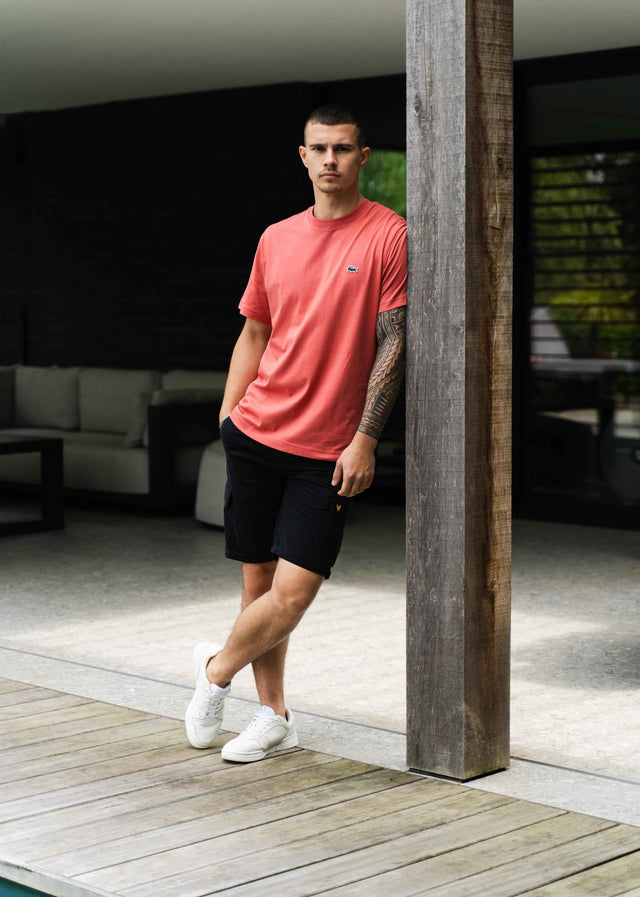 Lacoste T-Shirts  Men tee shirt - sierra red 