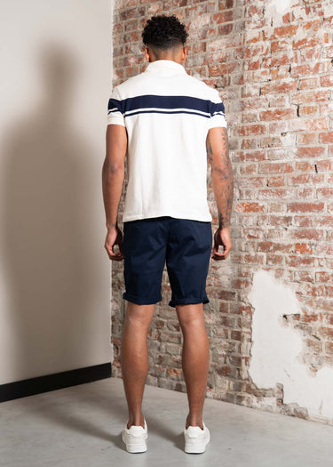 Sergio Tacchini Polo's Young line polo - gardenia maritime blue