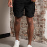 Sergio Tacchini Korte Broeken Santino short - black
