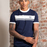 Sergio Tacchini T-shirts Master tee - maritime blue gardenia maritime blue