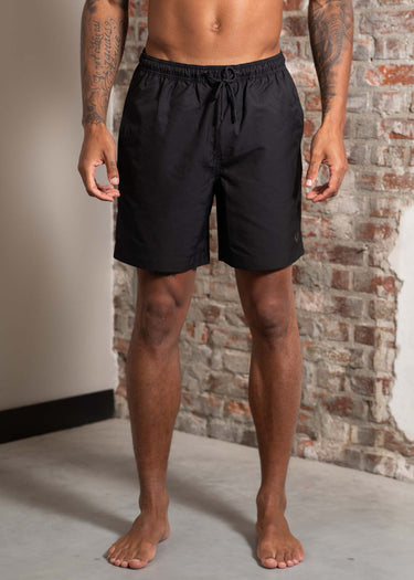 Fred Perry Zwembroeken Classic swimshort - Black Court Green