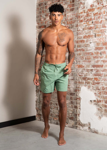 Lyle & Scott Zwembroeken Plain swimshort - smoke green