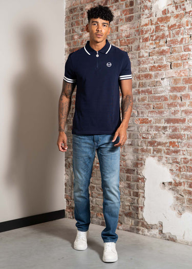 Sergio Tacchini Polo's New iceberg ps - maritime blue white