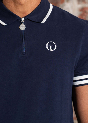 Sergio Tacchini Polo's New iceberg ps - maritime blue white