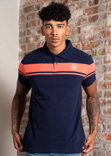 Sergio Tacchini Polo's Young line polo - maritime blue dubarry